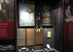 Royal mint visitors centre museum objects mounts for coin stamps