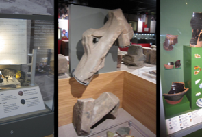 Norton priory  museum object mounts for stones