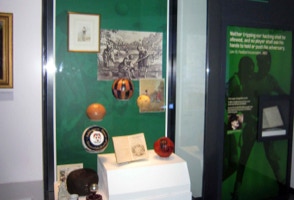 National Football museum shirt ball shield programme trophy object mount