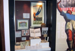 National Football museum shirt ball shield programme trophy object mount