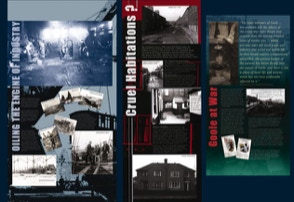 Goole museum graphic design