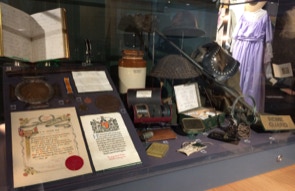 Folkestone museum object mounts for wartime collection