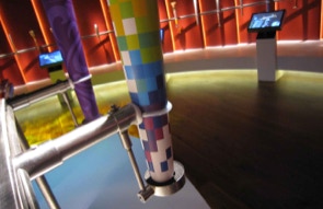 Olympic torch museum object mounts